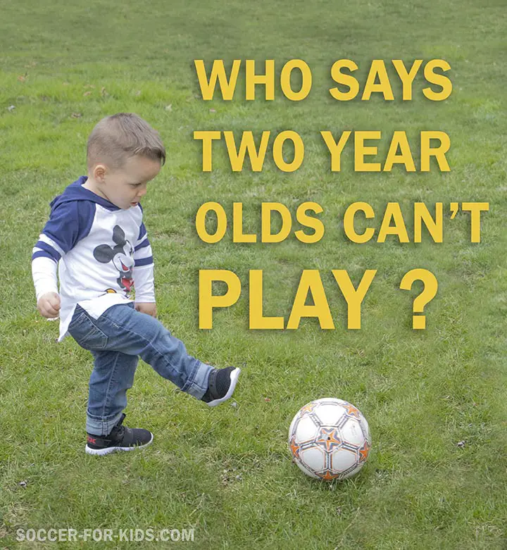 2 year old soccer player