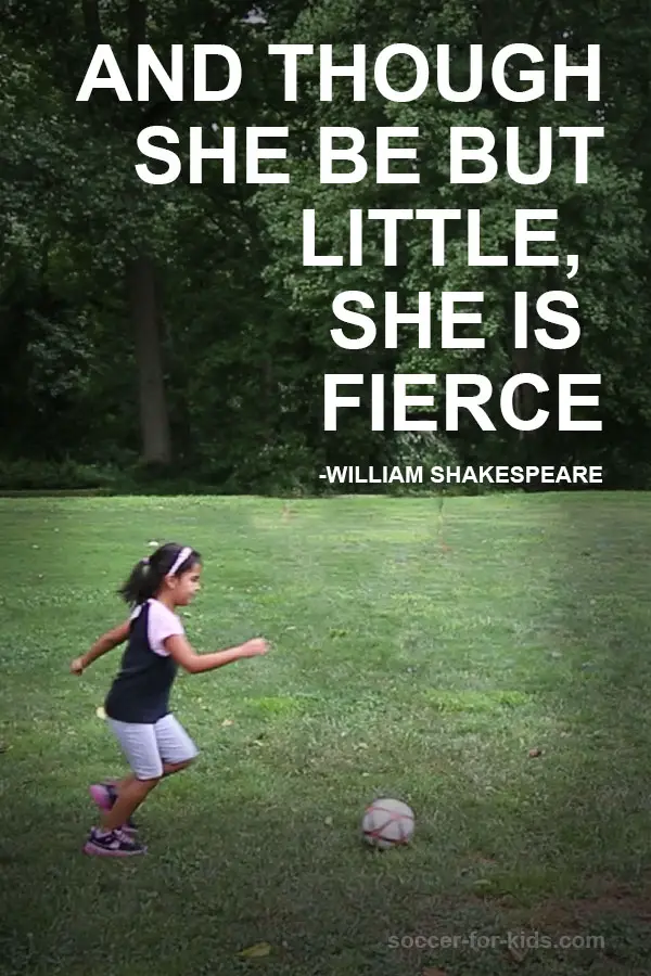 fierce soccer girl quote