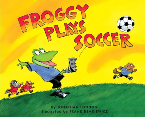 froggy plays soccer book