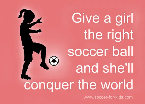 message for girl soccer players