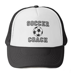 Soccer coach cap