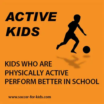 Social graphic-school benefits of soccer for kids