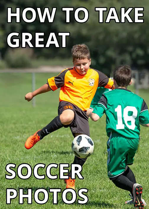 Taking great kids soccer photos