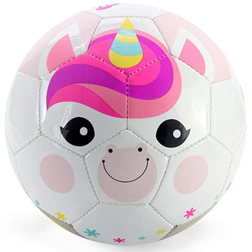 Sunshine unicorn toddler soccer ball