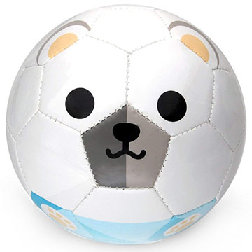 polar bear toddler soccer ball