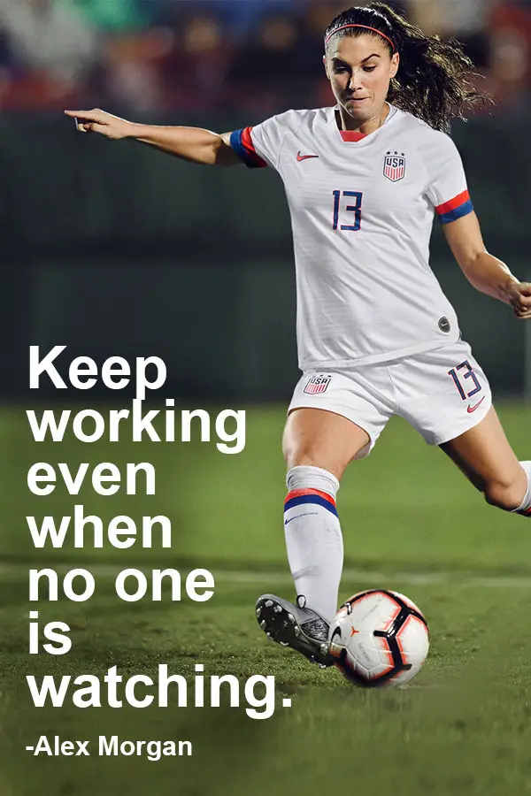 Alex Morgan soccer quote