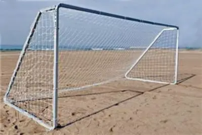 Beach soccer goal size