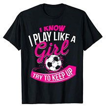 Girls Soccer T-shirt