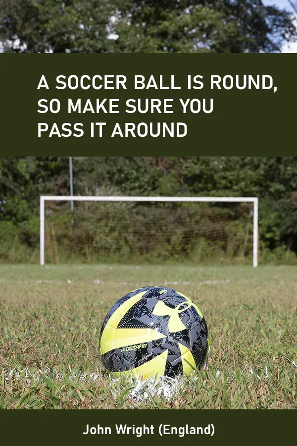 soccer ball quote