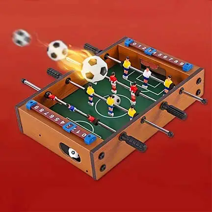 Soccer foosball game